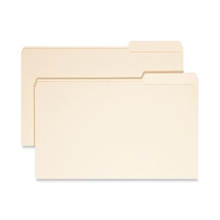 Smead File Folders, 1/3 Right Tab Cut, 2 Ply, Legal, Manila 0 15337